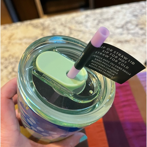 NEW Starbucks Stainless Steel New Lid Canna Lily Butterfly Hot & Cold Cup, 24oz - Picture 13 of 14